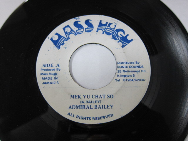 ADMIRAL BAILEY / MEK YU CHAT SO / MASS HUGH