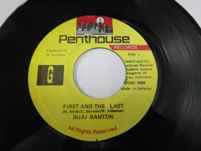 BUJU BANTON / FIRST AND THE LAST / PENTHOUSE