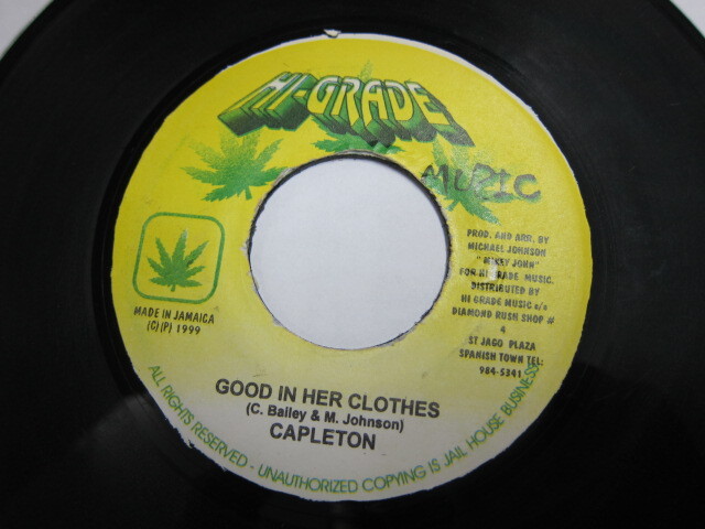 CAPLETON / GOOD IN HER CLOTHES / HI-GRADE