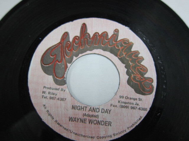 WAYNE WONDER / NIGHT AND DAY / TECHNIQUES