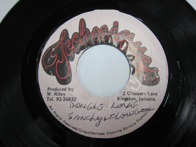 SANCHEZ & FLOURGON / DOUNGLE LOVE / AGONY RIDDIM / TECHNIQUES