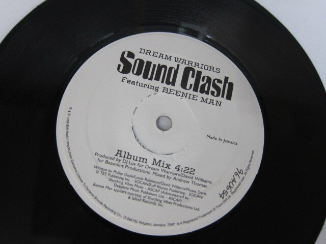DREAM WARRIORS feat BEENIE MAN / SOUND CLASH / EMI