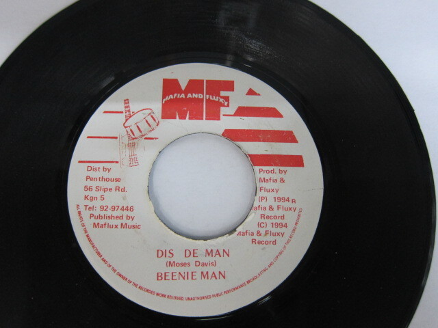 BEENIE MAN / DIS DE MAN / MAFIA & FLUXY