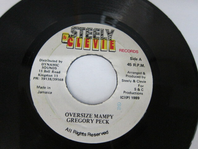 GREGORY PECK / OVERSIZE MAMPY / STEELY & CLEVIE