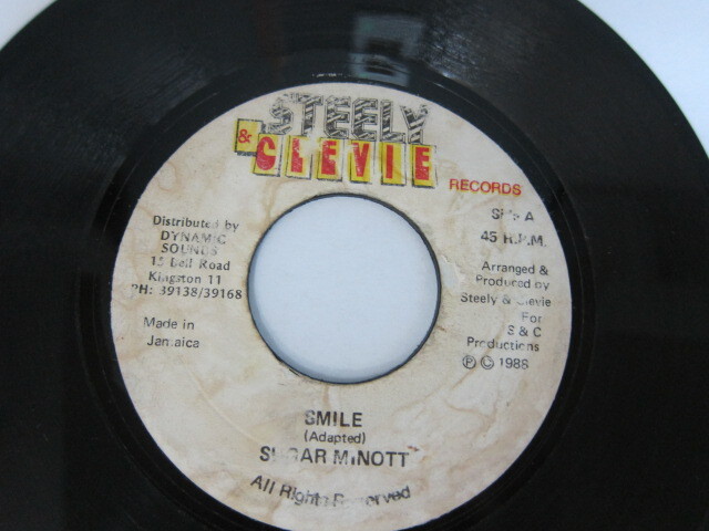SUGAR MINOTT / SMILE / STEELY & CLEVIE