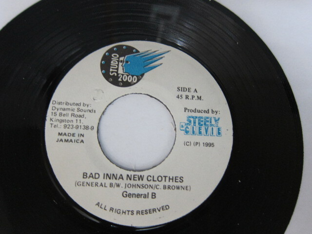 GENERAL B / BAD INNA NEW CLOTHES / SKETELL RIDDIM / STUDIO 2000