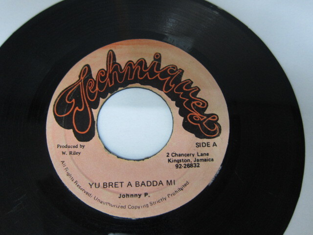 JOHNNY P / YU BRET A BADDA MI / STAMINA DADDY RIDDIM / TECHNIQUES