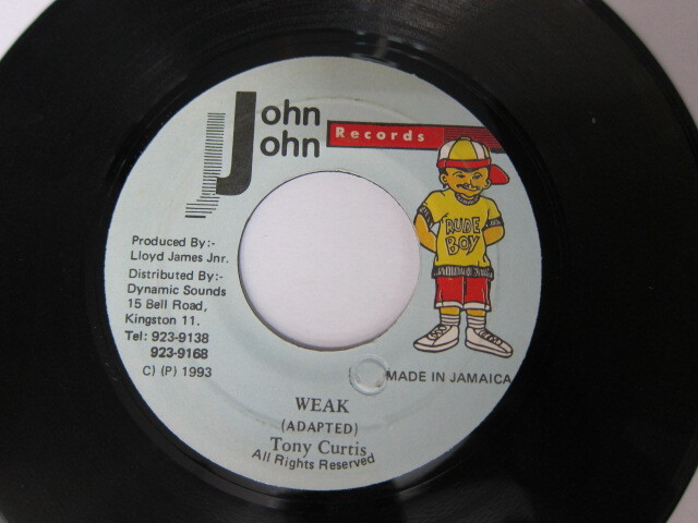 TONY CURTIS / WEAK / SLENG TENG RIDDIM / JOHN JOHN 