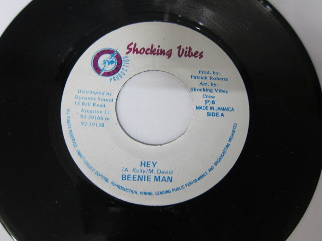BEENIE MAN / HEY / ALL FRUITS RIPE RIDDIM / SHOCKING VIBES