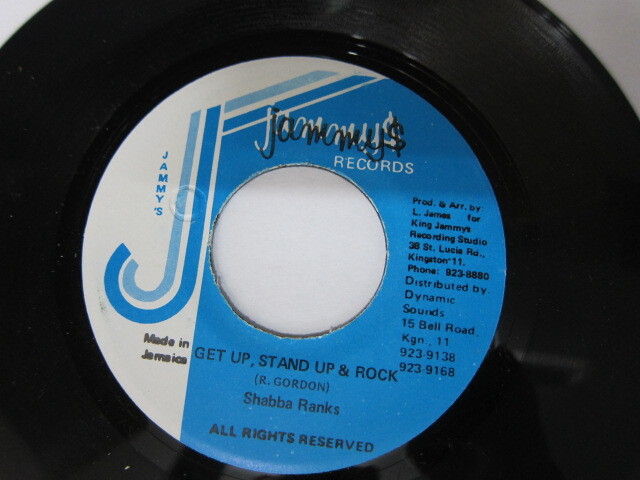 SHABBA RANKS / GET UP STAND UP & ROCK / CHINA TOWN RIDDIM / JAMMY'S