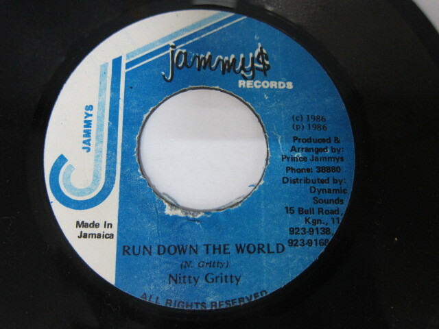 NITTY GRITTY / RUN DOWN THE WORLD / JAMMY'S