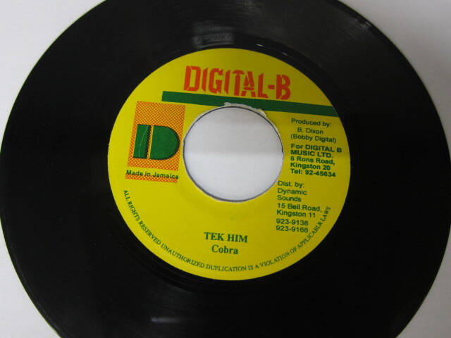COBRA / TEK HIM / CHERRY OH BABY RIDDIM / DIGITAL B