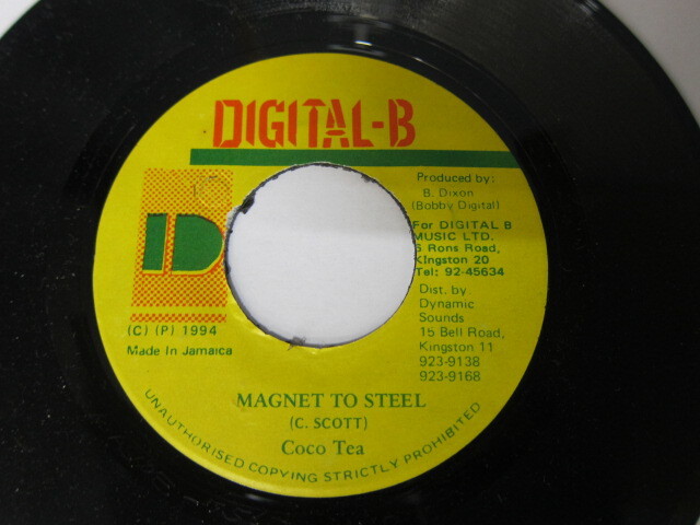 COCO TEA / MAGNET TO STEEL / STALAG RIDDIM / DIGITAL B