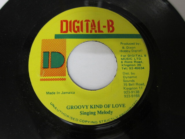 SINGING MELODY / GROOVY KIND OF LOVE / LOVE IS NOT GAMBLE RIDDIM / DIGITAL B