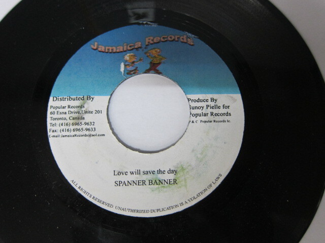 SPANNER BANNER / LOVE WILL SAVE THE DAY / UNDYING LOVE RIDDIM / JAMAICA RECORDS