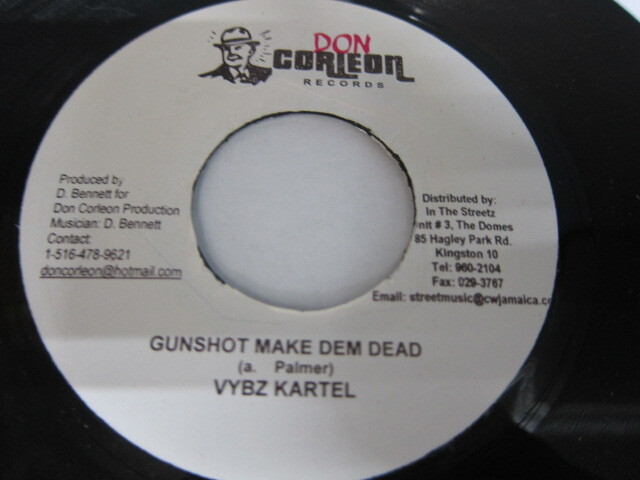 VYBZ KARTEL / GUNSHOT MAKE DEM DEAD / FOUNDATION RIDDIM / DON CORLEON RECORDS