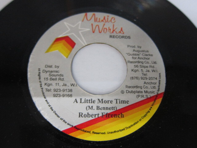 ROBERT FRENCH / A LITTLE MORE TIME / MUSIC WORKS