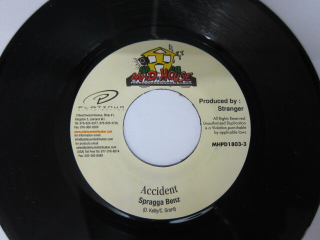 SPRAGGA BENZ / ACCIDENT / MACCA RIDDIM / MAD HOUSE