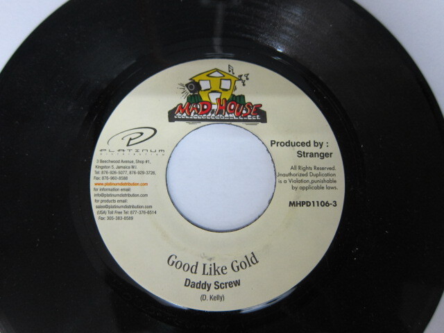 DADDY SCREW / GOOD LIKE GOLD / BOGLE RIDDIM / MAD HOUSE