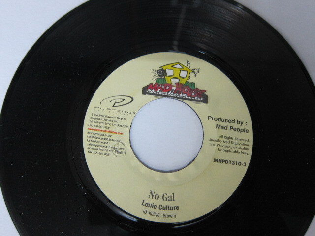 LOUIE CULTURE / NO GAL / PEPPER SEED RIDDIM / MAD HOUSE
