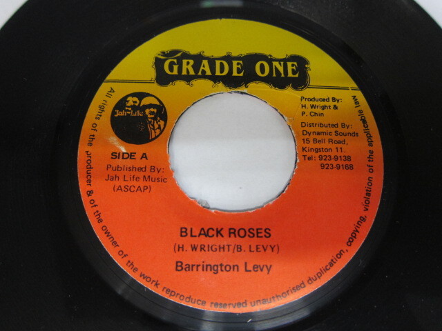 BARRINGTON LEVY / BLACK ROSES / GRADE ONE