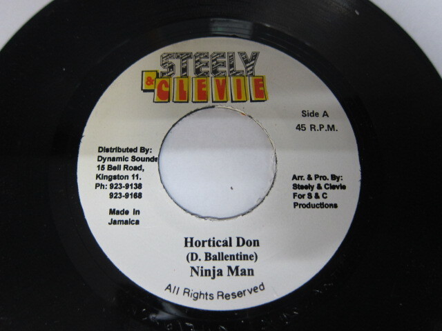 NINJA MAN / HORTICAL DON / MAGNUM RIDDIM / STEELY & CLEVIE
