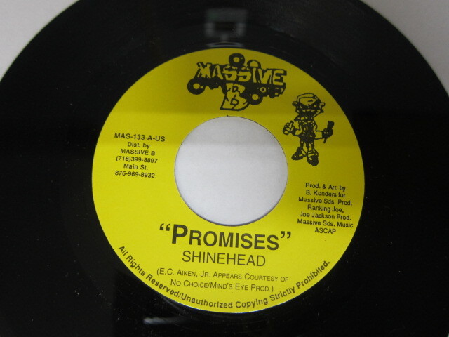 SHINEHEAD / PROMISES / CUSS CUSS RIDDIM / MASSIVE B