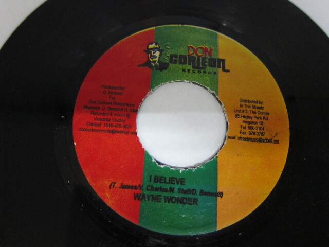 WAYNE WONDER / I BELIEVE / SEASONS / DON CORELON RECORDS