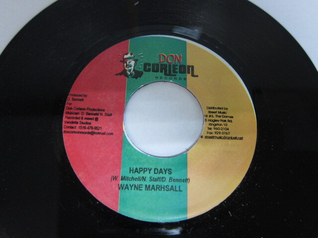 WAYNE MARSHALL / HAPPY DAYS / SEASONS / DON CORLEON RECORDS