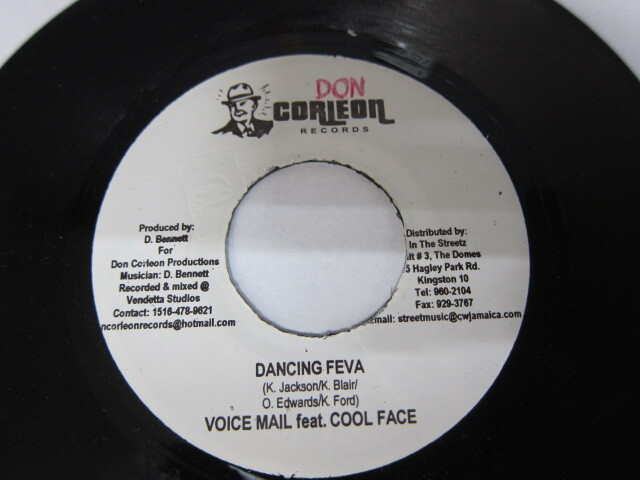VOICE MAIL feat COOL FACE / DANCING FEVA / RAGING BULL RIDDIM / DON CORLEON RECORDS