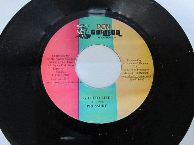 PRESSURE / GHETTO LIFE / DON CORLEON RECORDS