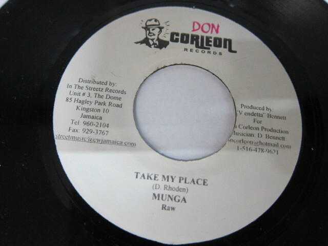 MUNGA / TAKE MY PLACE / DON CORLEON RECORDS