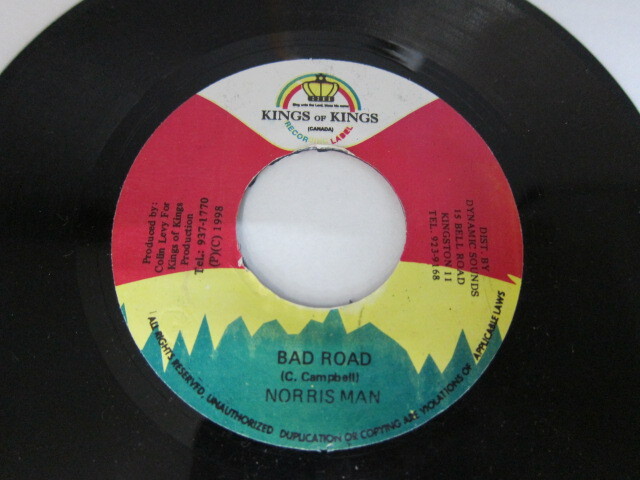 NORRIS MAN / BAD ROAD / BAD ROAD RIDDIM / KINGS OF KINGS