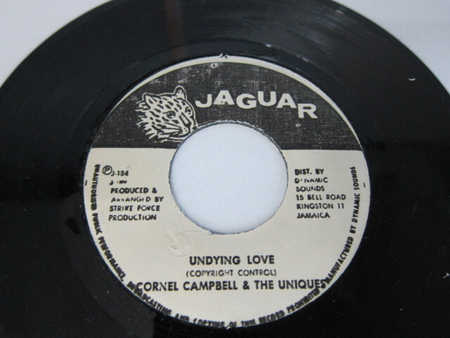 CORNEL CAMPBELL & THE UNIQUES / UNDYING LOVE / JAGUAR