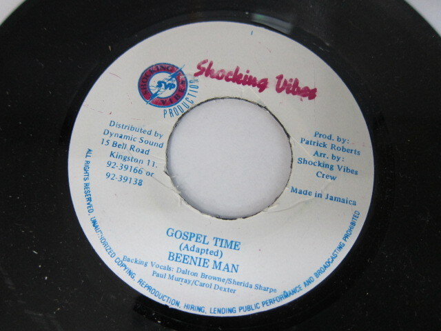 BEENIE MAN / GOSPEL TIME / SHOCKING VIBES