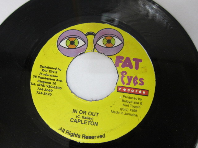 CAPLETON / IN OR OUT / COOCHIE RIDDIM / FAT EYES