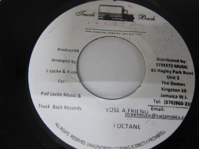 I OCTANE / LOSE A FRIEND / TRUCK BACK RECORDS