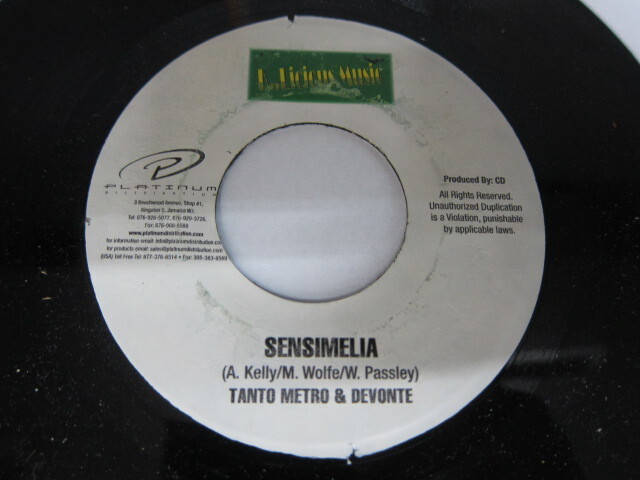 DEVONTE & TONTO METRO / SENSIMELIA / WHOOO RIDDIM / K LICIOUS