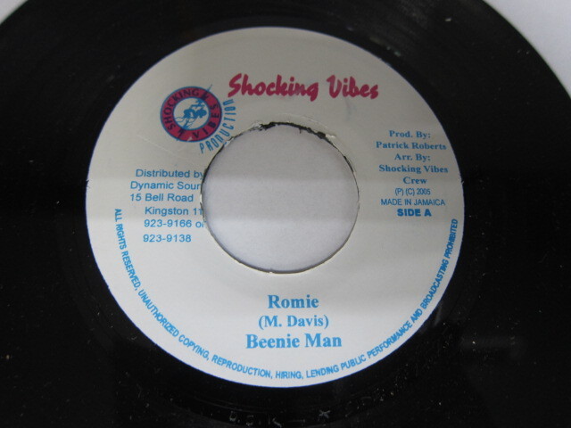 BEENIE MAN / ROMIE / PUNNANY RIDDIM / SHOCKING VIBES