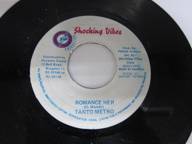 TONTO METRO / ROMANCE HER / CUSS CUSS RIDDIM / SHOCKING VIBES