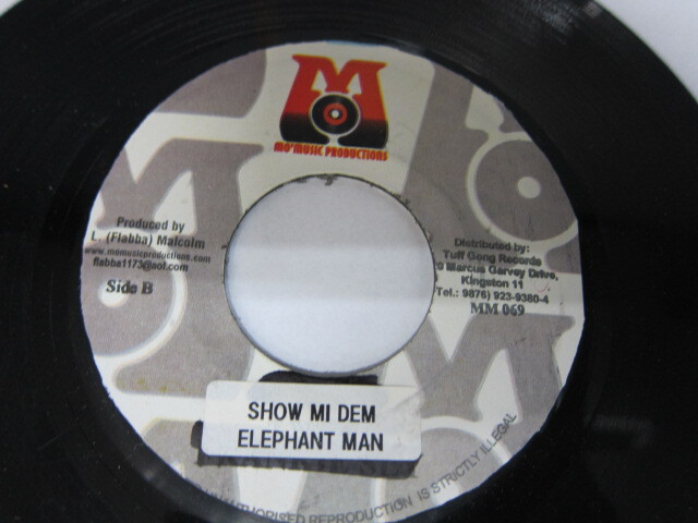 ELEPHANT MAN / SHOW ME DEM / HARRICANE RIDDIM / MO MUSIC