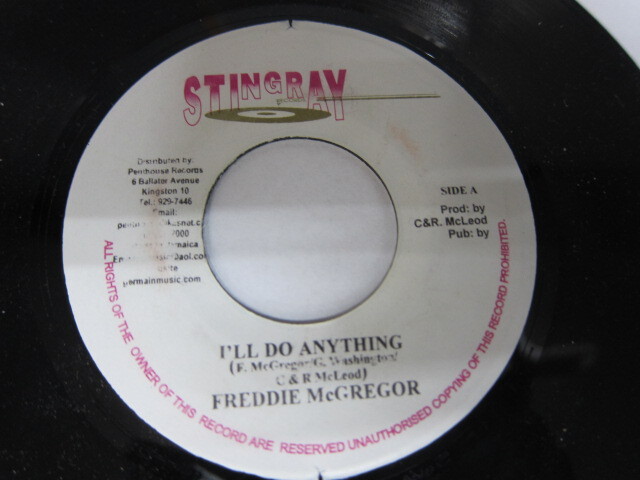 FREDDY McREGOR  / I’LL DO ANYTHING / STINGRAY