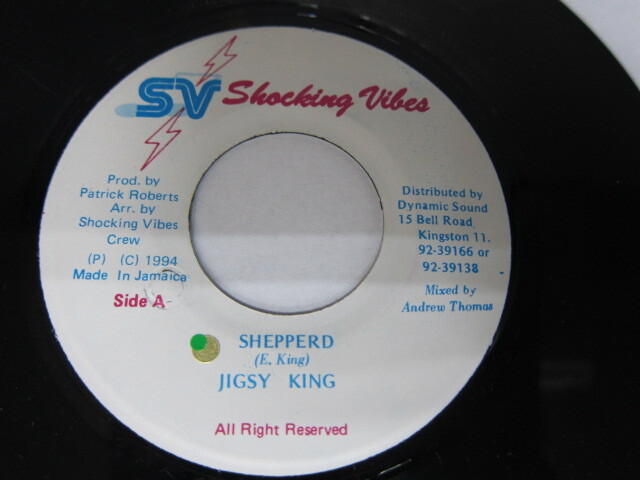 JIGSY KING / SHEPPERD / ROPE IN RIDDIM / SHOCKING VIBES