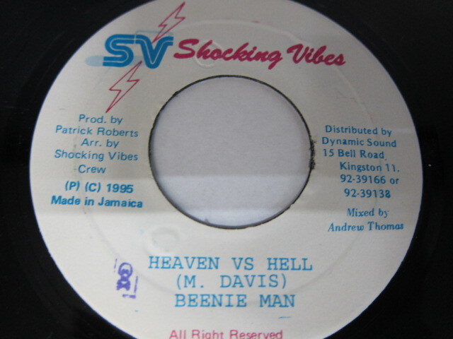 BEENIE MAN / HEAVEN VS HELL / DENGUE FEVER / SHOCKING VIBES