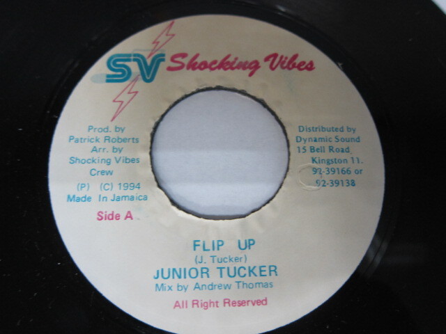 JUNIOR TUCKER / FLIP UP / MUD UP RIDDIM / SHOCKING VIBES