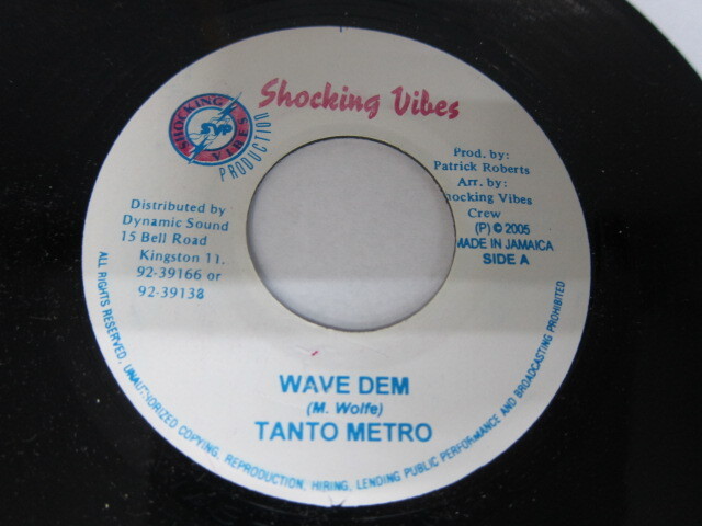 TONTO METRO / WAVE DEM / SHOCKING VIBES
