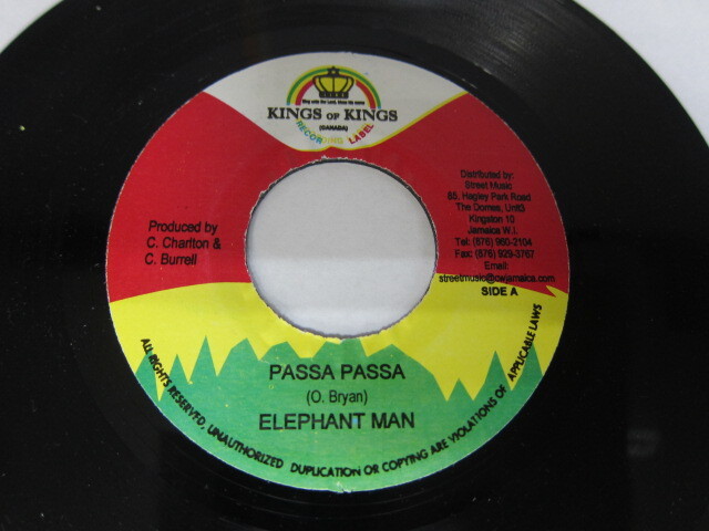 ELEPHANT MAN / PASSA PASSA / DOUBLE JEOPARDY RIDDIM / KINGS OF KINGS
