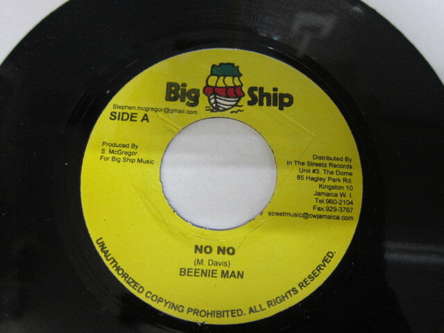 Aside BEENIE MAN / NO NO / Bside LADY SAW / WEH YUH MAN DEM / BEE HIVE RIDDIM / BIG SHIP 