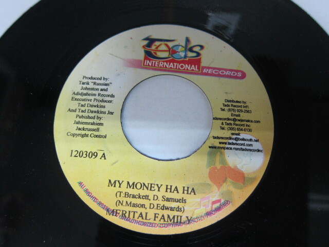 MERITAL FAMILY / GO GO CLUB RIDDIM / MY MONEY HA HA 