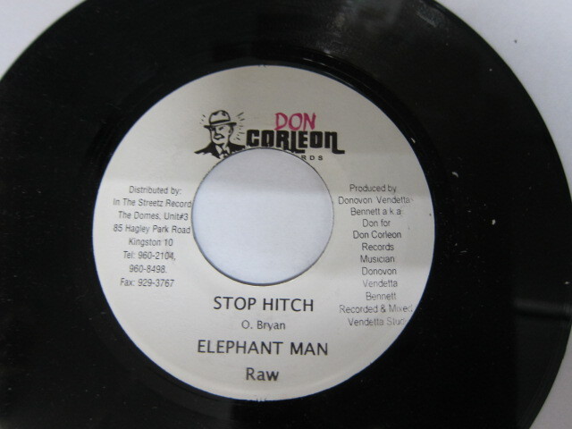 ELEPHANT MAN / STOP HITCH / DON CORLEON RECORDS